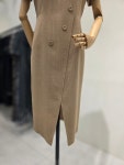 모조 스퀘어넥 슬림 원피스 3807112DH6076477