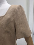 모조 스퀘어넥 슬림 원피스 3807112DH6076477