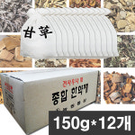 건사우나용 종합한약재 12종 한방 사우나 150gX12개