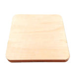 원목 사각 나무 판 100x100mm