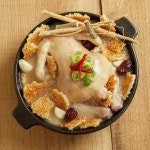 다담 정마을 실온보관 한우사골 사골누룽지삼계탕 1kg x 5팩 국내산 닭