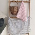 플로리스트 스트라이프 앞치마 1 1 요리 주방 앞치마 데일리 카페 243XYI88