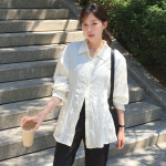 시야쥬 슬로우 링클 셔츠 sitp5291