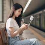 알로코리아 알로코리아 맥세이프 휴대용 무선 손 선풍기 FM1