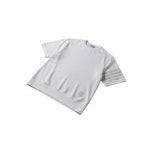 톰브라운 THOM BROWNE 톰브라운 코튼 저지 4-바 티 MJS303A J0253 100
