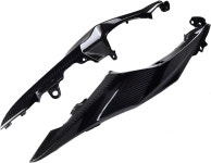 스즈키 GSXR 000 207 208 209 2020 3K 드라이 카본 파이버 시트 사이드 패널