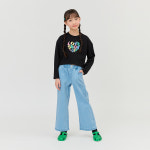 스타일노리터 세라 세미와이드 데님 팬츠
