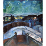 별이 빛나는 밤 뭉크 Edvard Munch
