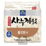 프리미엄사누끼냉동면 쫄깃한맛 230Gx5입 주 면사랑 1 15kg 1개