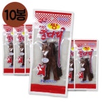 오징어 짱 롱다리 20g x 10봉오 왕다리 문어 안주 술안주 맥주 주전부리 마른 간식 조미 육포 편맥 주용 골