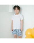 마벨슈슈 네이비체크 하프팬츠