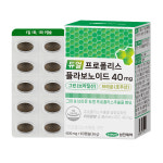 삼진제약 듀얼 프로폴리스 플라보노이드 40mg 600mg x 60캡슐