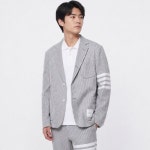 톰브라운 남성 시어서커 스트라이프 재킷 23S MJT369A J0063 055