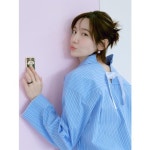 ZOOC 리본 스트라이프 파자마 셔츠