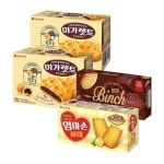 마가렛트 X 복호두 호두과자맛 176g x2개 엄마손파이 127g x1개 빈츠 102g x1개