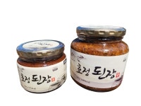 효령 효령 효정 된장 450g 가 시골 재래식 전통 맛있는 건강식 국산 용기 유리 1개