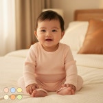 베베라온 아기 신생아 우주복