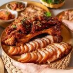 HAPPC인증 잡내없는 흑마늘 무뼈족발 500g 새우젓포함
