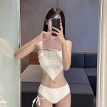 이라 모노키니 여성수영복 비치웨어 M H1267