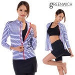 GREENICH 아쿠아 스츠라이프집업 스포츠자켓 hd08