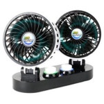 카모아 에코 트윈 3D 카팬 12V 24V 차량용 선풍기 에코트윈3D트윈카팬 24V용