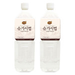 푸드웰 리치스 리치스 슈가 시럽 1 5L 2개