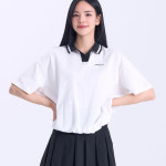 여자프리밴딩 다운블로우 카라티셔츠 1W DBS4TWH2504