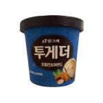 빙그레 빙그레 빙그레 여름간식 방학간식 투게더 프럴린 아몬드 아이스크림 냉동 학원 방학