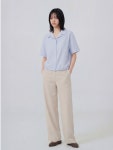 폴햄 폴햄 폴햄 여성 컴포트 쿨링 세미와이드 밴딩 슬랙스 PHG2PP2033