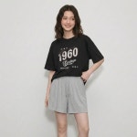 행텐틴즈 동백01 여아 웨일 숏 팬츠 멜란지그레이 14570-137-407-05-055