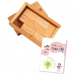 시드창의수학 원목도미노 7세수학 교구수학 놀이수학 수학게임 5세