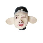 저팔계 라텍스 가면 3개