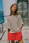 자라 ZARA 와이드 슬리브 니트 탑 - 스트라이프 3433 004 104 L KR 77