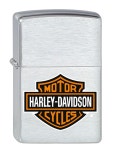 지포 수입품 ZIPPO H252 HARLEY DAVIDSON Brushed Chrome FULL SIZE ZIPPO LIGHTER 지포 200HD
