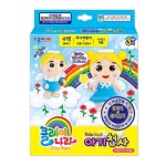 종이나라 종이나라 종이나라 클레이나라 아기천사 2P 유아 점토놀이 종이접기 미술 종이나라클레이 클레이나라 클레이 클레이만들기 컬