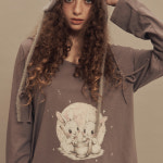 쎄쎄쎄 쎄쎄쎄 MOON RABBIT HOODIE