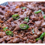 김치 간장 고추장 석쇠불고기 간장 석쇠 불고기 200g
