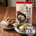 능이버섯 삼계탕 백숙재료 80gx4개 간편한 육수