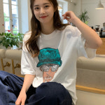 여자 반팔티 여성 랍슨유통 여름 베이직 박스티 타람 반팔티 260222
