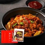 우리농 식탁이야기 양념닭갈비 500g X 3팩 우동사리 세트