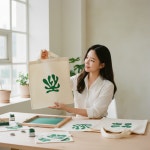 내 손으로 만드는 나만의 에코백 실크스크린 체험 DIY