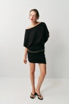 ZARA 벨트 드레이프 숏 원피스 - 7484 101 800