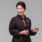 더하랑 정갈드리 여름 인견 원피스 보라 77