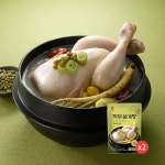 마니커에프앤지 국내산 닭고기 진한 녹두 삼계탕 1kg x 2봉
