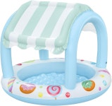 베스트웨이 4 x m H84cm 스위트샵 그늘진 키디 풀 Sweetshop Canopy H84cm 33 W104cm 40 9 L104cm 40 9 H3304