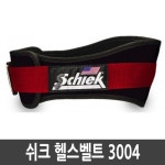 SCHIEK Schiek 쉬크 3004 파워 리프팅 벨트 빨간 스트랩 S