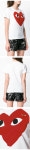 꼼데가르송 와펜 여성 반팔티셔츠 AZ T025 051 1