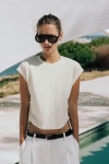 ZARA 러스트 셔링 티셔츠 - 6912 250 250
