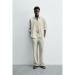 ZARA 100 린넨 레귤러핏 셔츠 - 샌드 3692 308 711