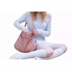 마스마룰즈 매장정품 마스마룰즈 Rabbit eco bag Petit flower Rosy Peach 3873693
